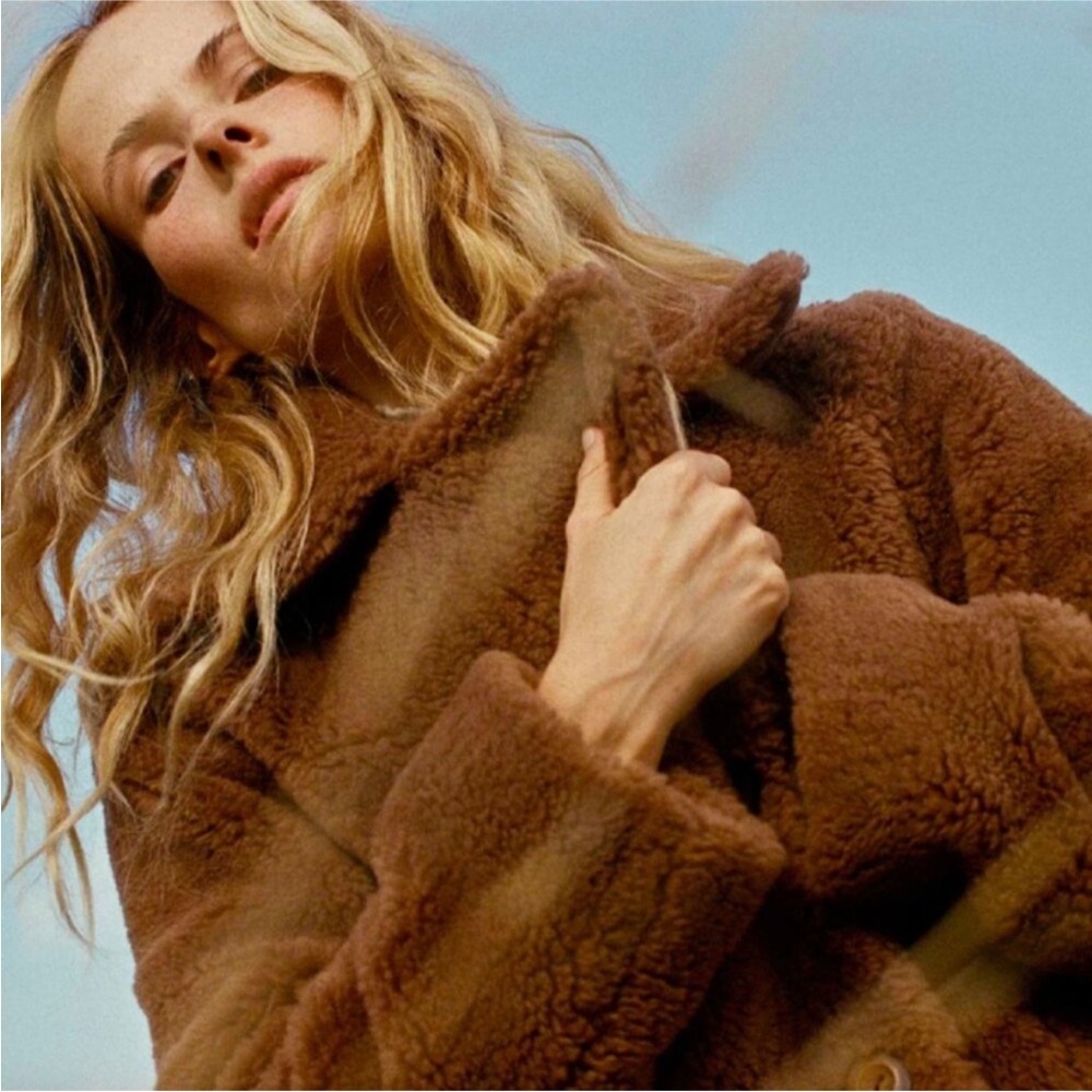 DOEN Valley Coat/XS/NWT Brown Amber